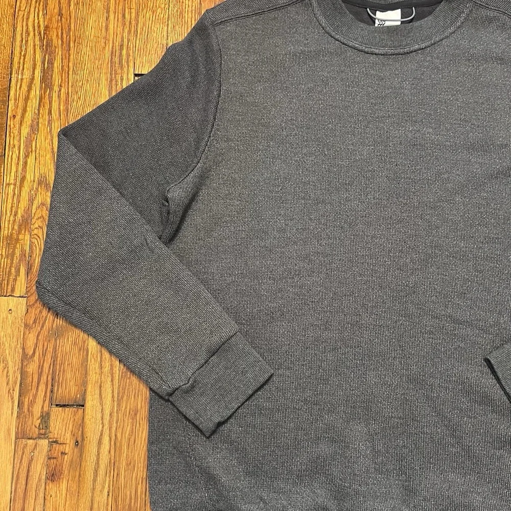 All In Motion Men's Crewneck Sweater Size Large Gray/Blue Preowned